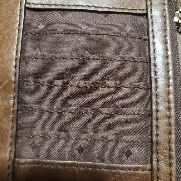 Vintage Fossil  "Long Live Vintage 1954" Women's Emory Wallet Leather Organizer - Picture 5 of 16